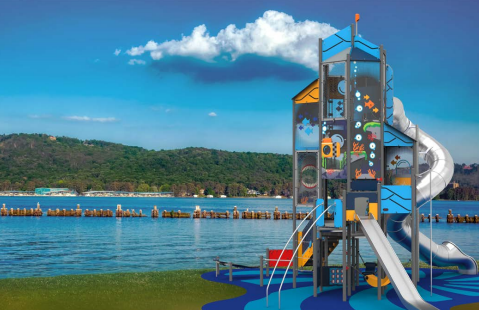 为啥社区乐园里都会出现湖北儿童攀爬游乐设备?